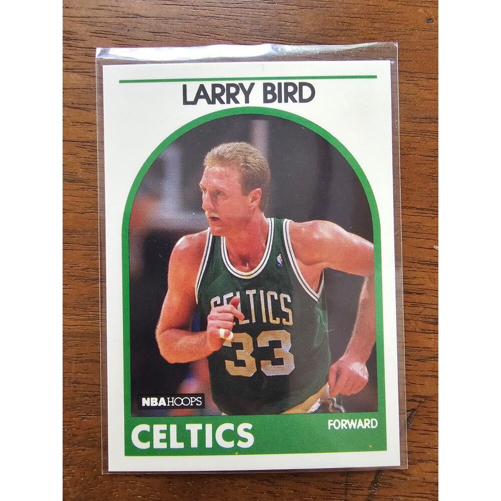 Larry Bird 1989-1990 NBA Hoops #150 - Boston Celtics - NBA - HOF - Fresh Pull